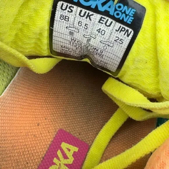 HOKA ONE ONE CLIFTON 9 - Women’s Running Shoes - SIZE 8B - Picture 10 of 10